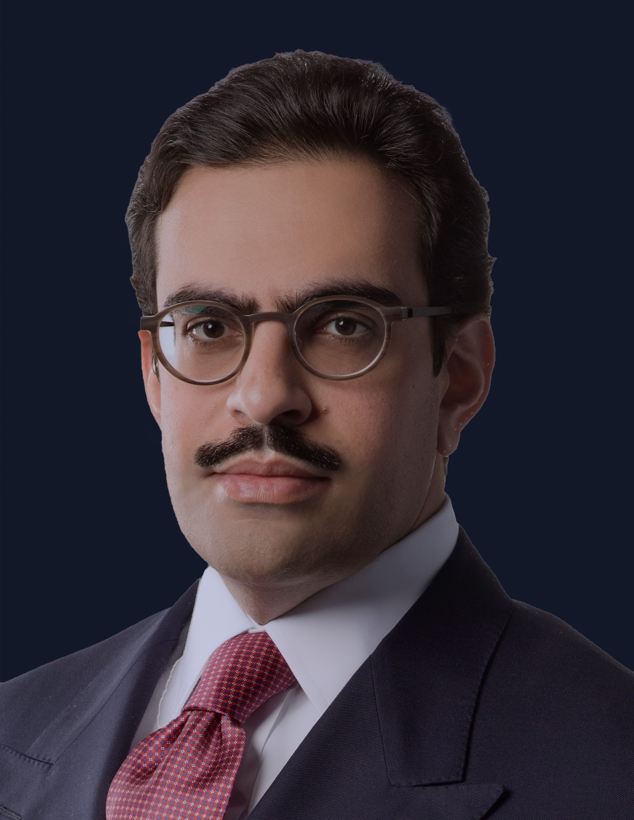 Abdulla Mubarak Al-Khalifa portrait
